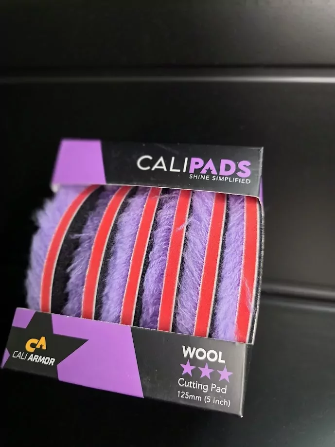 Cali Armor Purple Wool Pad – Heavy Cut 6PACK 5