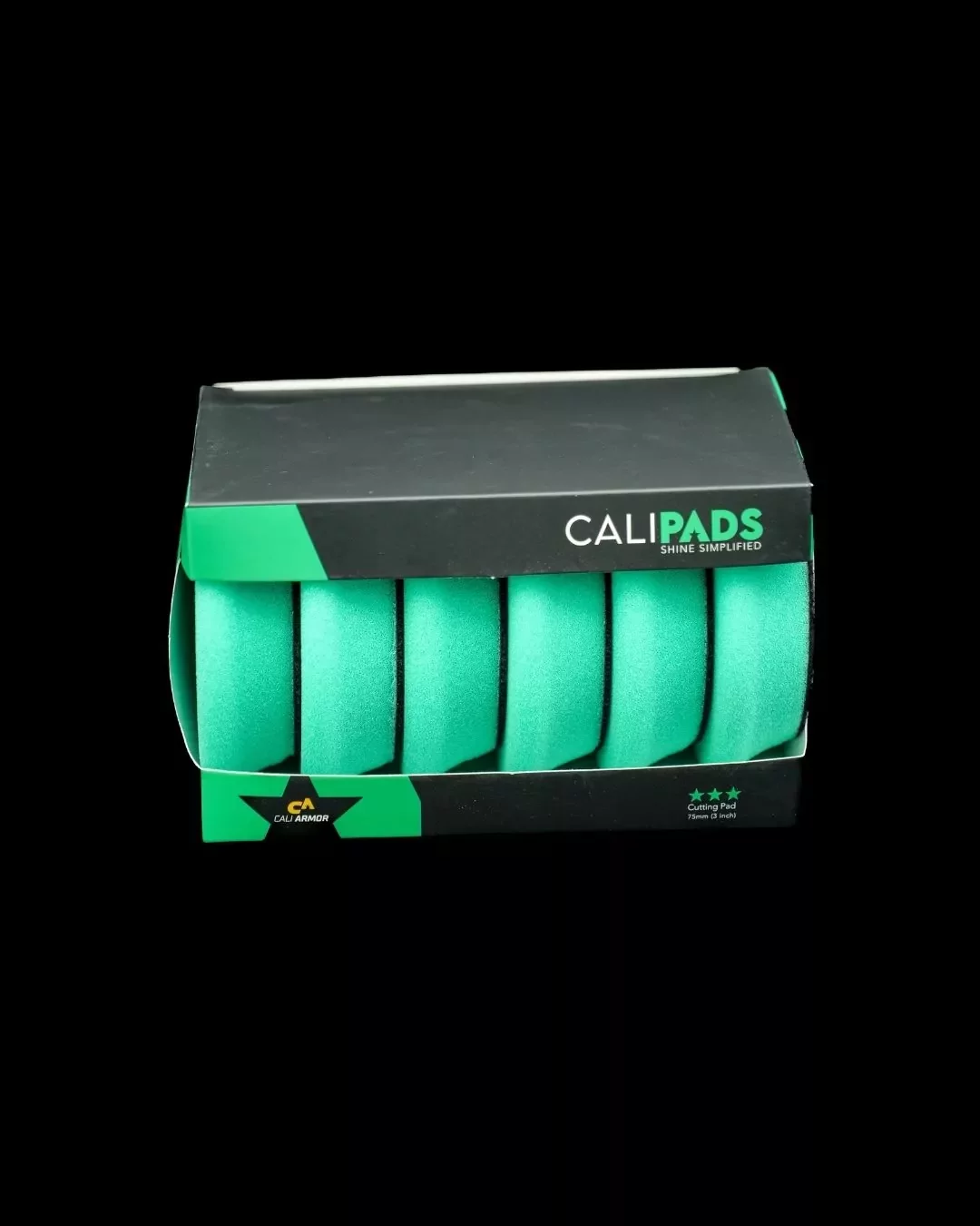 Cali Armor Green Foam Pad – Cutting Pad 6PACK 3