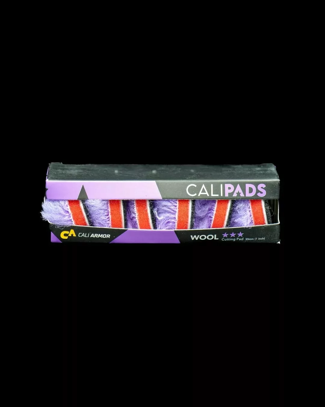 Cali Armor Purple Wool Pad – Heavy Cut 6PACK 1