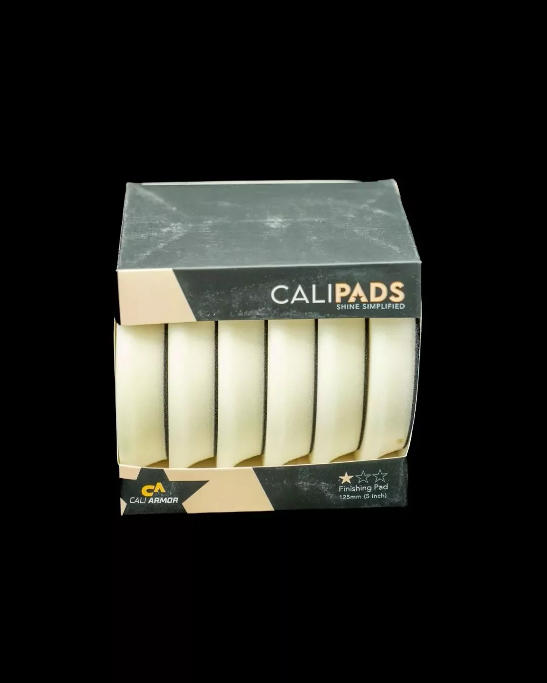 Cali Armor White Foam Pad – Ultra Fine Finishing 6 PACK 5